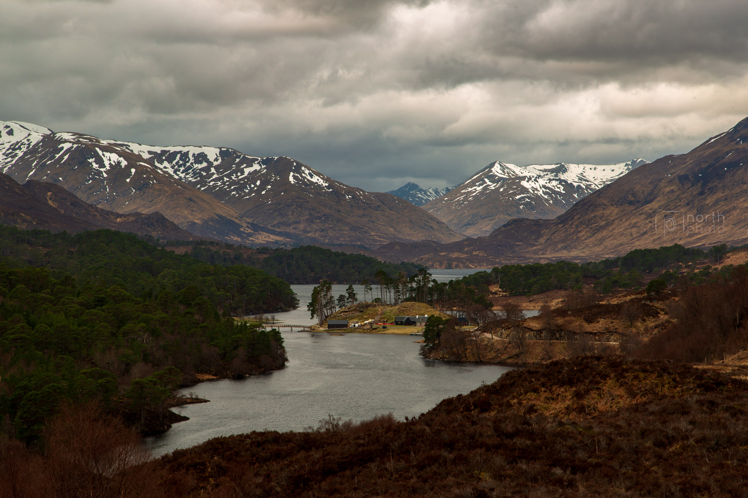 Loch Affric and the Kintail Mountains