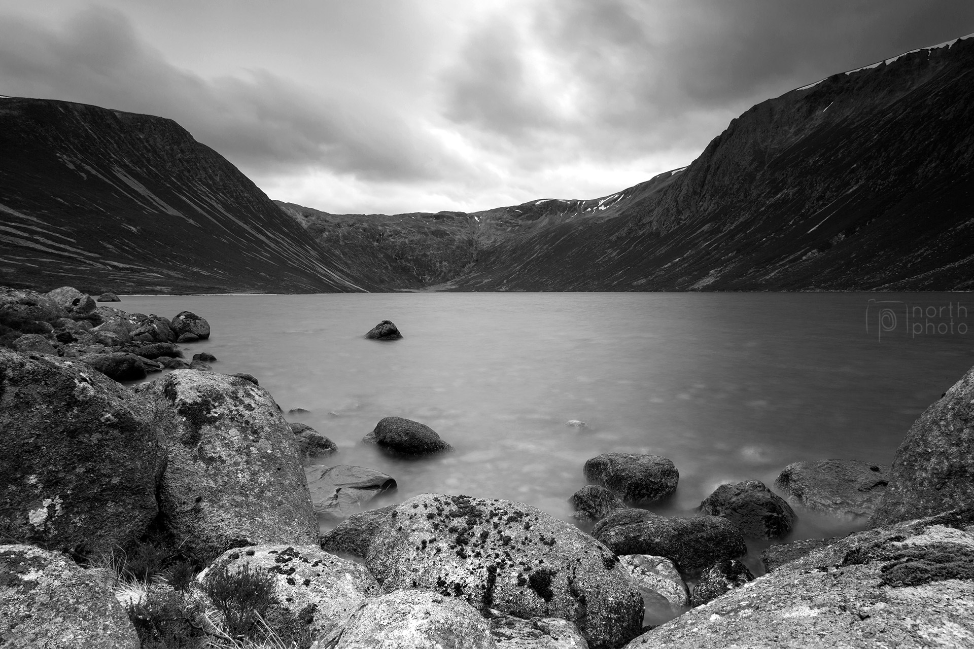 Loch Eanaich in the Cairngorms