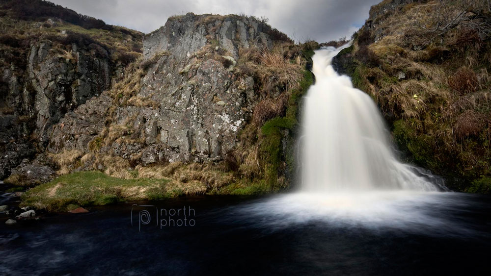 Davidson's Linn in the Cheviot Hills