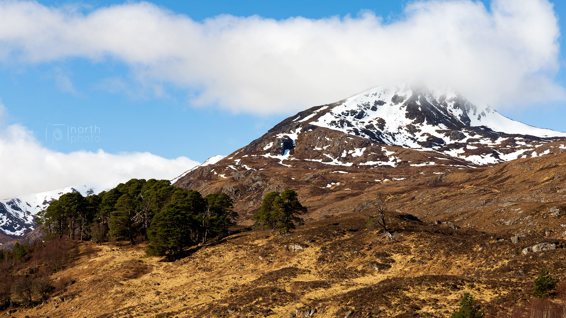 Sgurr na Lapaich mountain, Glen Affic